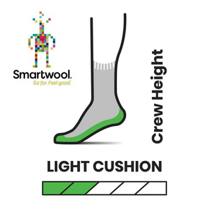 Kids' Hike Light Cushion Crew Socks - Bright Coral (494)