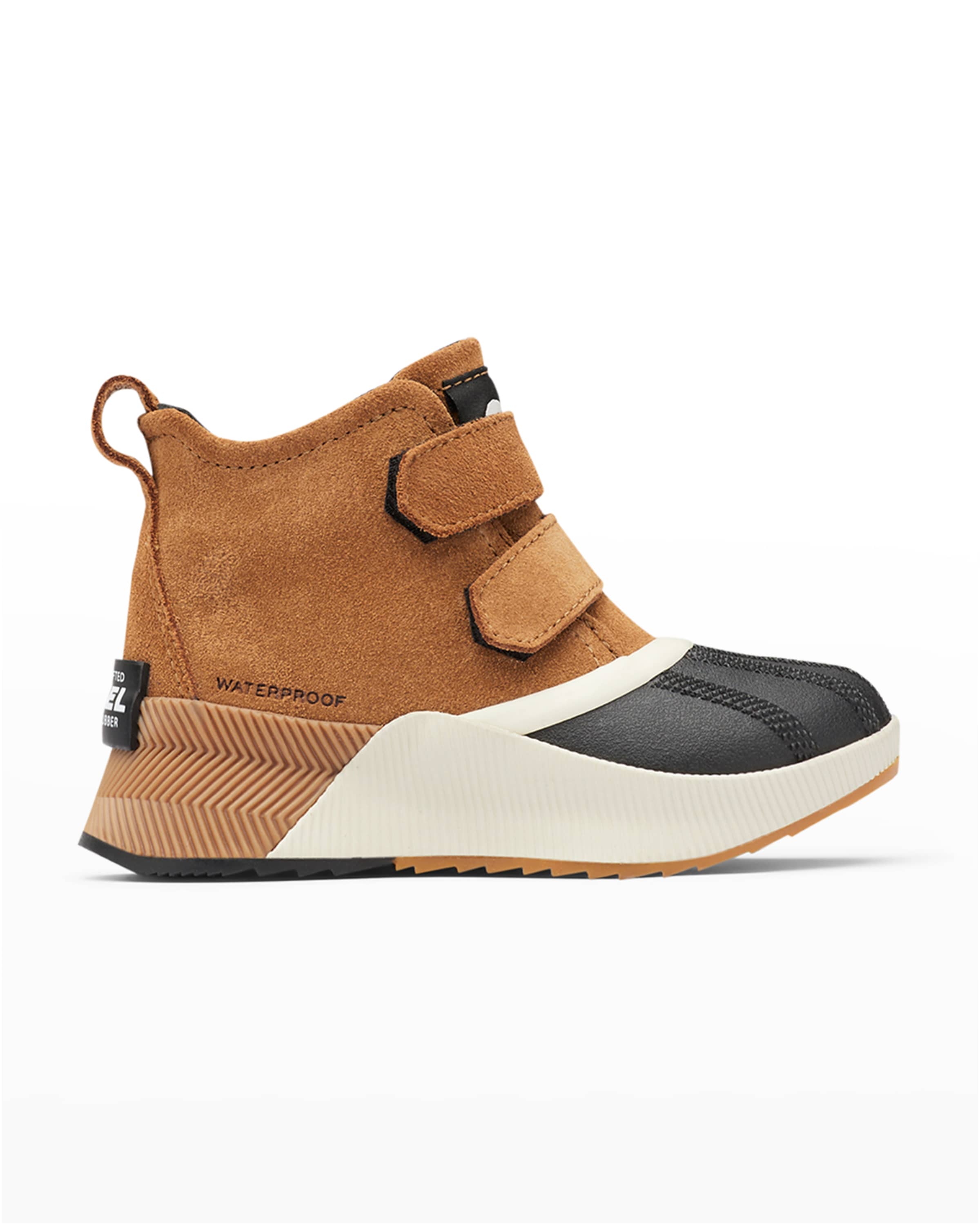 Out 'n About Kid's Waterproof Boot - Camel Brown