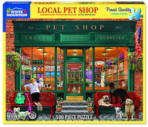 Local Pet Store Jigsaw Puzzle - 500 Piece