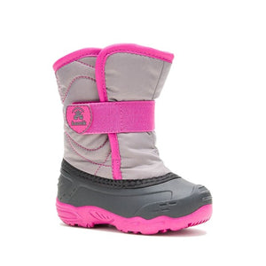Snowbug5 Toddler Snow Boot - Gray/Pink
