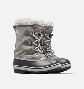 Yoot Pac Nylon Kid's Snow Boot - Quarry Grey