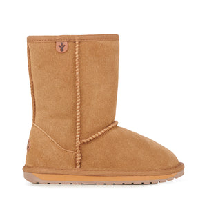 Wallaby Kid's Lo Shearling Boot - Chestnut